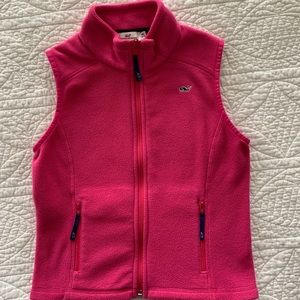 Vineyard Vines Girls XS (5-6) Fleece Vest